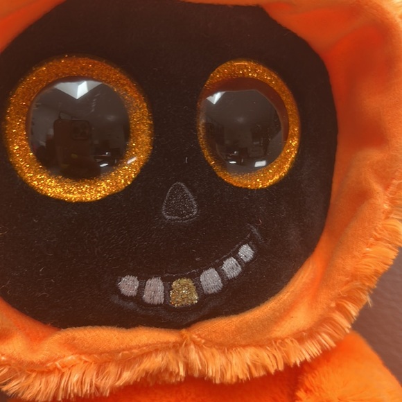 Ty Beanie Boos Grinner the Ghoul.  Halloween “Trick or Treat” with Swing Tag - Picture 2 of 7